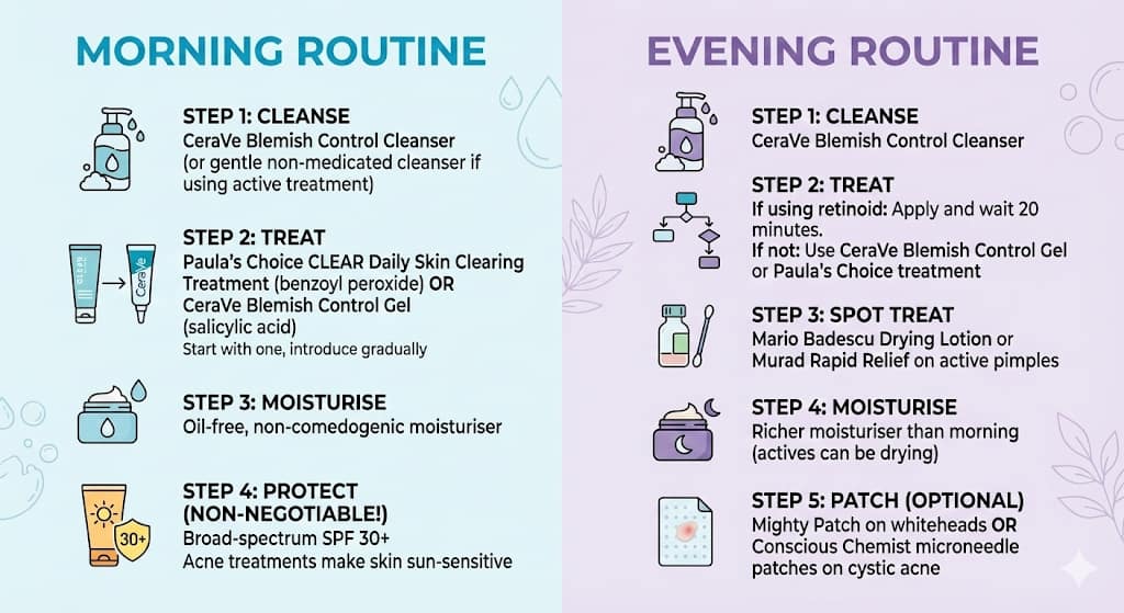 Complete Acne-Fighting Routine: How to Combine Products